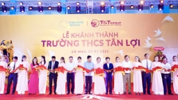 Tập đoàn T&T Group tài trợ xây dựng trường học tại tỉnh Cà Mau