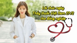 Lời chúc ngày Thầy thuốc Việt Nam 27/2 cho đồng nghiệp bằng tiếng Việt và tiếng Anh