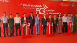 Viettel chính thức khai trương mạng 5G tại tỉnh Bình Phước