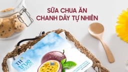 Sữa chua chanh dây cải tiến kích thích vị giác