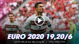 Trực tiếp bóng đá EURO 2020 19-20/6: Bồ Đào Nha vs Đức, Tây Ban Nha vs Ba Lan trên VTV