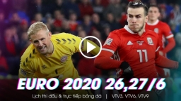 Trực tiếp bóng đá EURO 2020 hôm nay: Xứ Wales vs Đan Mạch, Italy vs Áo trên VTV3, VTV6