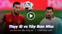 Link xem bóng đá EURO 2020 hôm nay: Thụy Sĩ vs Tây Ban Nha trên VTV6, VTV9