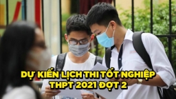 Dự kiến lịch thi tốt nghiệp THPT năm 2021 đợt 2