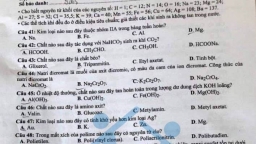 Đề thi, đáp án môn Hóa học tốt nghiệp THPT 2021 đợt 2 tất cả mã đề đầy đủ nhất