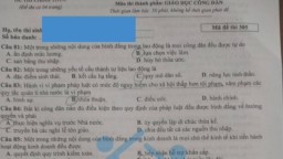 Đề thi, đáp án môn Giáo dục công dân tốt nghiệp THPT 2021 đợt 2 tất cả mã đề đầy đủ nhất