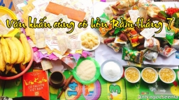 Văn khấn cúng chúng sinh, cô hồn rằm tháng 7 chuẩn phong tục