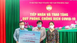 VietinBank tiếp tục hỗ trợ hơn 27 tỷ đồng các tỉnh phía Nam phòng, chống dịch COVID-19