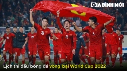 Lịch thi đấu vòng loại World Cup 2022 khu vực châu Á mới nhất, chính xác nhất