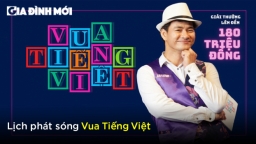 Lịch phát sóng Vua Tiếng Việt trên VTV3