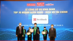 SeABank Top 25 Thương hiệu tài chính dẫn đầu và Top 10 Thương hiệu mạnh Việt Nam