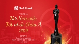 SeABank tự hào là Nơi làm việc tốt nhất Châu Á 2021