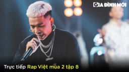 Link xem trực tiếp Rap Việt mùa 2 tập 8 ngày 4/12 trên HTV2, VieON