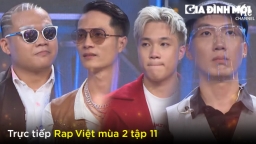 Link xem trực tiếp Rap Việt mùa 2 tập 11 ngày 25/12 trên HTV2, VieON