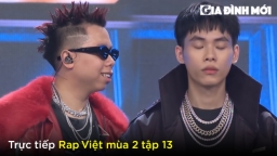 Link xem trực tiếp Rap Việt mùa 2 tập 13 ngày 8/1 trên HTV2, VieON