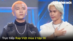 Link xem trực tiếp Rap Việt mùa 2 tập 14 ngày 15/1 trên HTV2, VieON