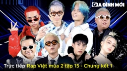 Link xem trực tiếp Rap Việt mùa 2 tập 15 Chung kết 1 ngày 22/1 trên HTV2, VieON