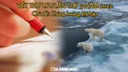 Viết thư UPU lần thứ 51 về khủng hoảng khí hậu không quá 800 từ