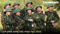 Lịch phát sóng Sao nhập ngũ 2022 trên QPVN, TV360, SCTV6, YouTube