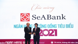 SeABank được vinh danh 2 giải thưởng 'Ngân hàng Việt Nam tiêu biểu 2021'