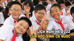 Lịch nghỉ hè 2022 của học sinh cả nước chính xác nhất