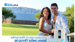 Cực shock: Ronaldo sử dụng máy lọc nước ion kiềm Kangen có bán tại Sakura 