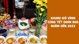 Khung giờ vàng cúng Tết Đoan Ngọ Nhâm Dần 2022, thắp mấy nén hương mới đúng?