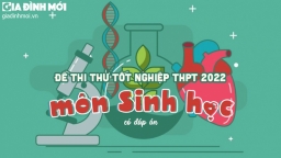 Đề thi thử tốt nghiệp THPT 2022 môn Sinh học mới nhất có đáp án