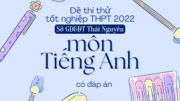 Đề thi thử Tiếng Anh tốt nghiệp THPT 2022 mới nhất có đáp án