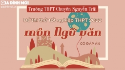 Đề thi thử Ngữ văn tốt nghiệp THPT 2022 mới nhất có đáp án