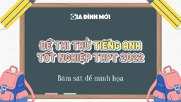 Đề thi thử Tiếng Anh tốt nghiệp THPT 2022 đặc biệt bám sát đề minh họa