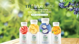 TH true JUICE milk ra mắt hai sản phẩm nước uống sữa trái cây mới