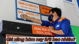 Giá xăng hôm nay 8/8 bao nhiêu, tăng hay giảm?