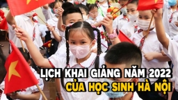 Lịch khai giảng và tựu trường năm 2022 của học sinh Hà Nội chính xác nhất