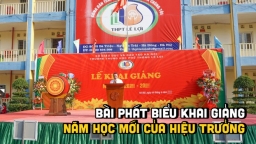 Bài phát biểu khai giảng năm học mới của hiệu trưởng hay nhất 2022