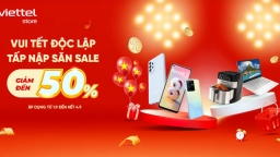 Vietel Store ưu đãi đến 50% trong chương trình “Vui Tết độc lập – Tấp Nập Săn Sale”