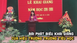 Bài phát biểu khai giảng năm học mới của hiệu trưởng trường tiểu học hay nhất 2022