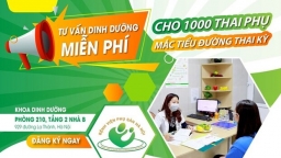 1000 thai phụ mắc tiểu đường thai kỳ sẽ được bệnh viện Phụ sản Hà Nội miễn phí tư vấn dinh dưỡng