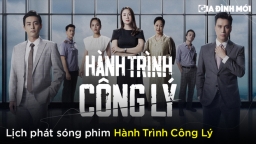 Lịch phát sóng phim Hành trình công lý trên VTV3, VTV Go, VTV Giải trí