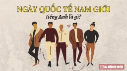 Ngày Quốc tế Nam giới 19/11 tiếng Anh là gì?