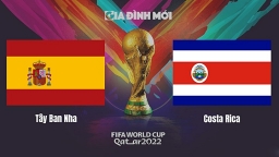 Trực tiếp Tây Ban Nha vs Costa Rica trên VTV2, VTV Cần Thơ ngày 23/11