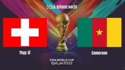 World Cup 2022: Trực tiếp Thụy Sĩ vs Cameroon trên VTV5, VTV5 TNB