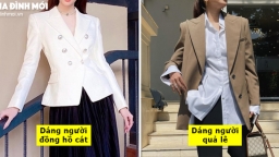 3 quy tắc chọn blazer theo dáng người, mọi chị em nên biết