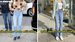 5 kiểu giày phối với quần jeans giúp chị em nâng tầm phong cách