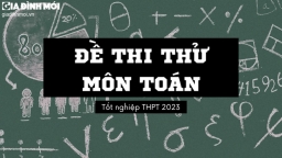 Đề thi thử môn Toán tốt nghiệp THPT 2023 của THPT Ninh Giang lần 1