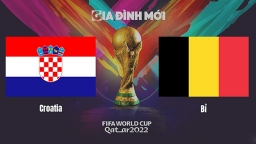 VTV2, VTV Cần Thơ trực tiếp Croatia vs Bỉ hôm nay 1/12