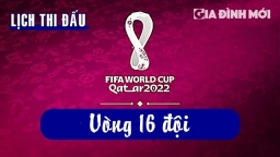 Lịch thi đấu vòng 1/8 World Cup 2022 mới nhất