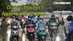 Dự báo thời tiết ngày mai 8/12: Không khí lạnh tăng cường