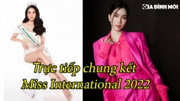 Link xem trực tiếp chung kết Miss International 2022 chính xác nhất