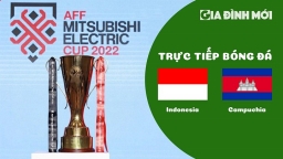 Trực tiếp bóng đá Indonesia vs Campuchia trên VTV5 hôm nay 23/12